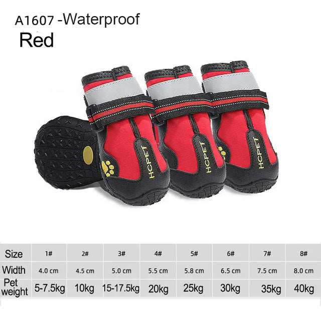 4pcs/set Pet Dog Shoes!