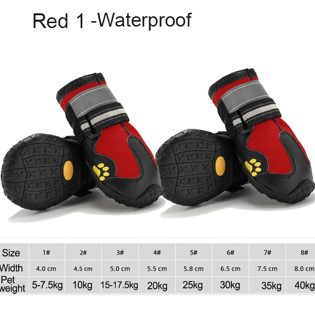 4pcs/set Pet Dog Shoes!