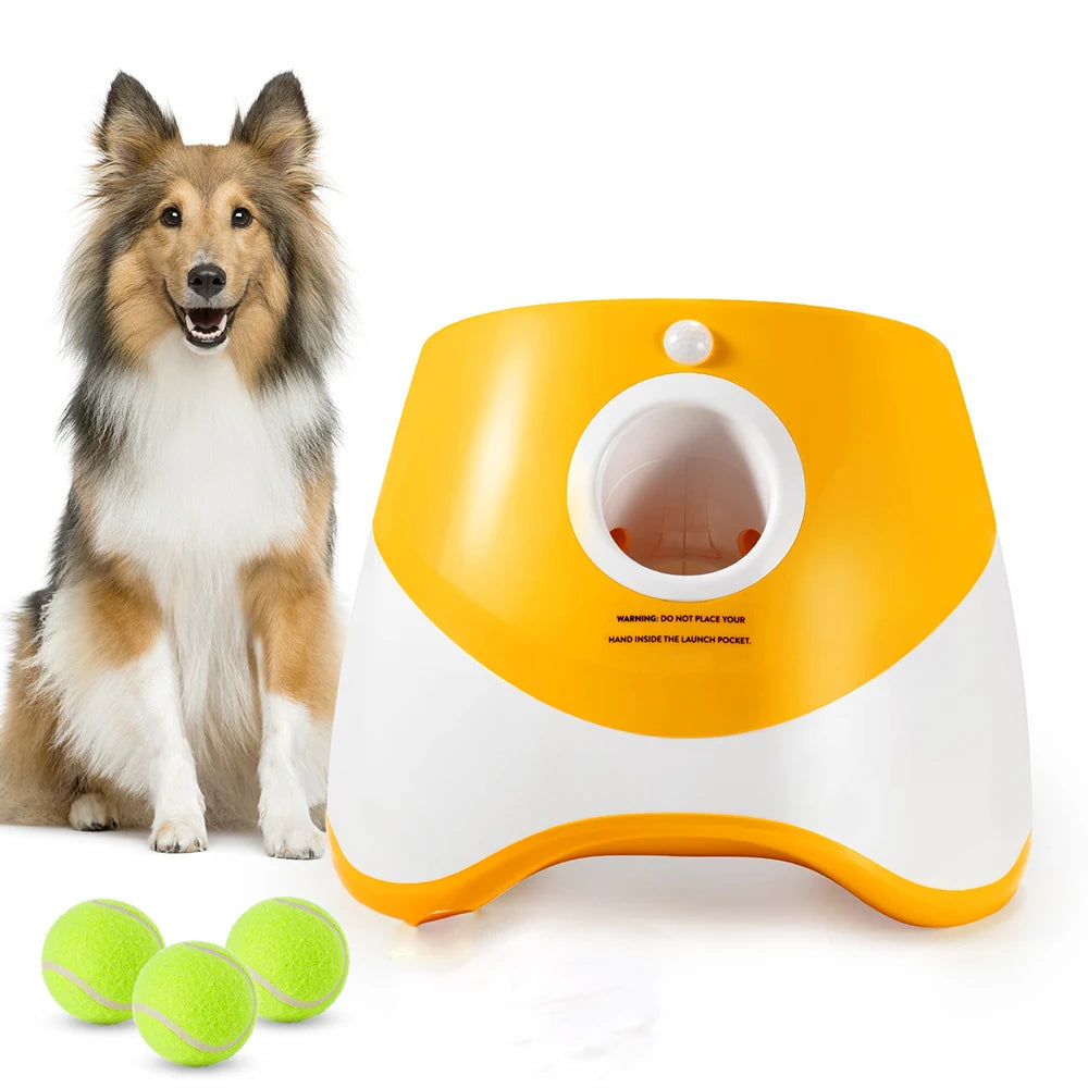 Automatic Tennis Ball Launcher!