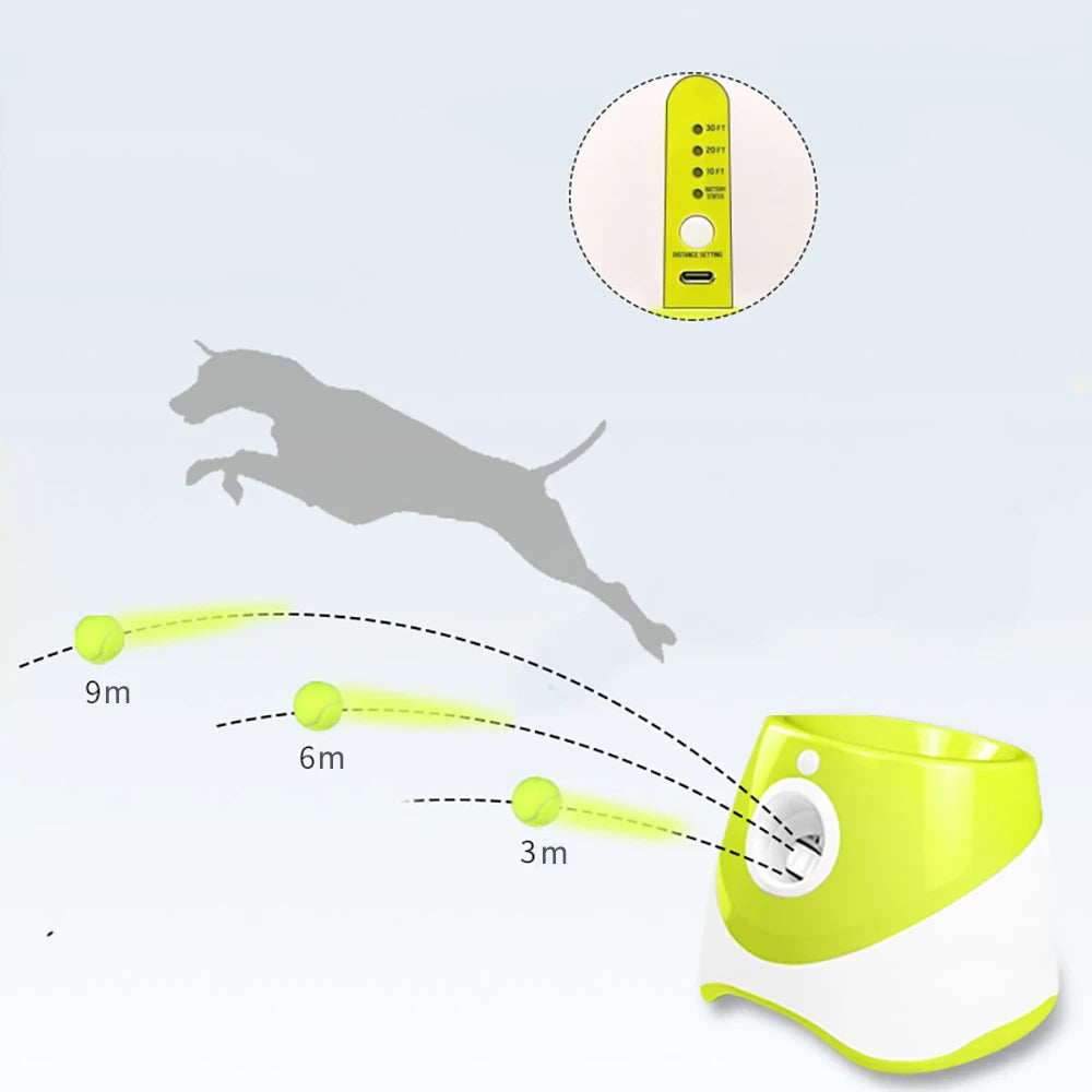 Automatic Tennis Ball Launcher!