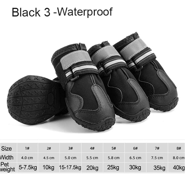 4pcs/set Pet Dog Shoes!