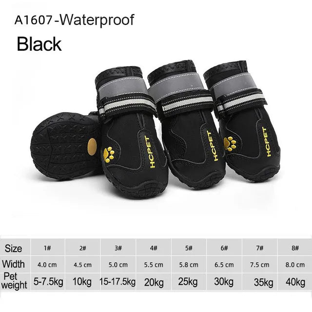4pcs/set Pet Dog Shoes!