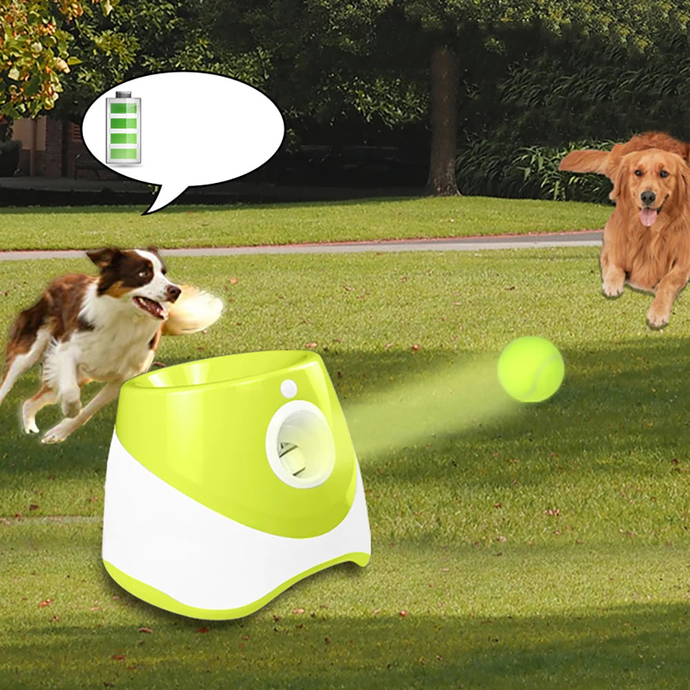 Automatic Tennis Ball Launcher!