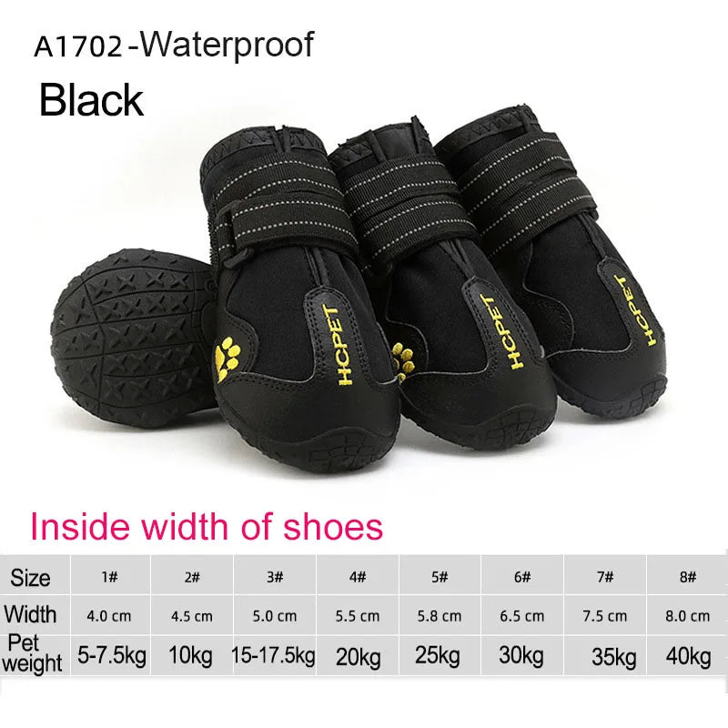 4pcs/set Pet Dog Shoes!
